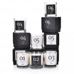 Ароматна свещ жасмин и ментол DUKA ELEGANT No.1 9 см.