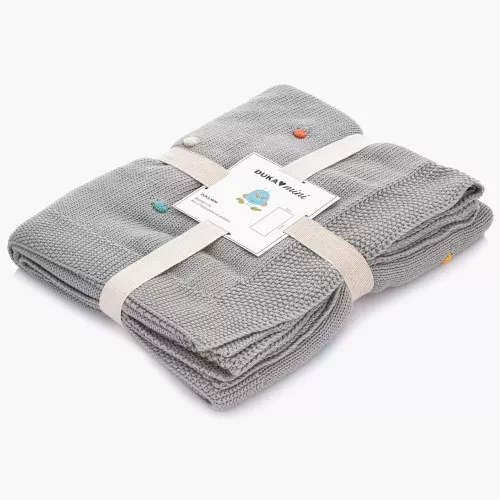 Одеяло - детско DUKA MINI 130x100 см., сив