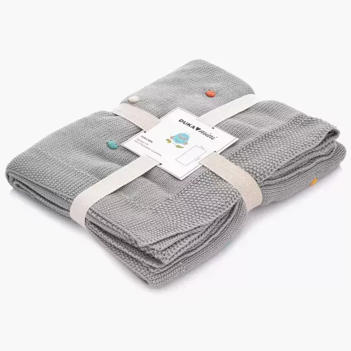 Одеяло - детско DUKA MINI 130x100 см., сив
