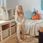 Одеяло - детско DUKA MINI 130x100 см., сив