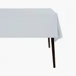 Ленена покривка DUKA LYCKLIG 140x320 см., бял