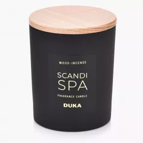 Ароматна свещ DUKA SCANDI SPA 170 г,  дървесни нотки