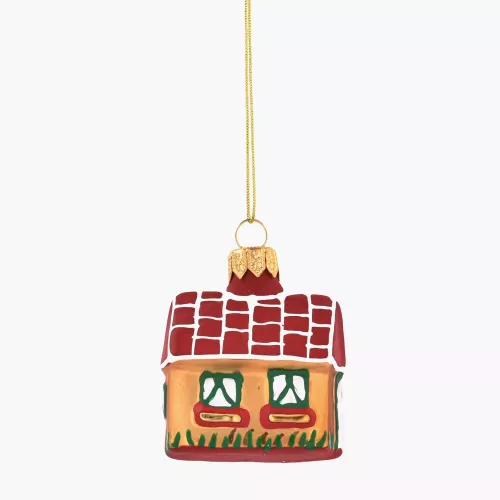 Висулка къща DUKA JULKLAP 5 см.