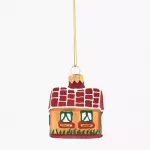 Висулка къща DUKA JULKLAP 5 см.