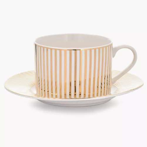 Чаша с чиния DUKA GOLD 200 мл.