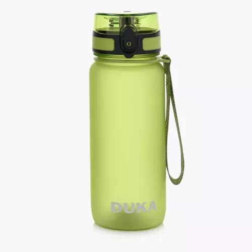 Бутилка за вода с цедка DUKA SPORTING 650 мл., зелен