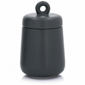 Буркан за съхранение DUKA VALNOT 340 мл., черен