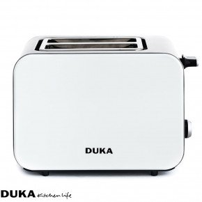 Тостер с две отделения DUKA BOSSE, бял