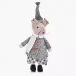 Мишка момче DUKA LILLIPUT 11 см., сив