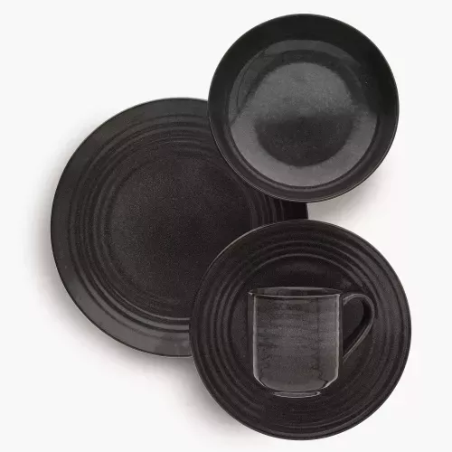 Чиния DUKA SANDSTEN 22 см., черен