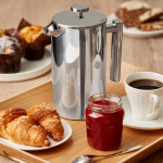 Френска преса DUKA BARISTA 1100 мл., сребрист