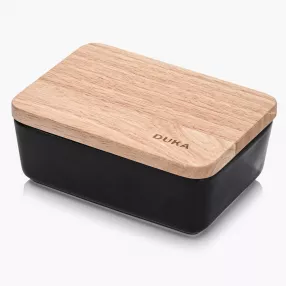 Съд за масло DUKA WAREWOOD, черен