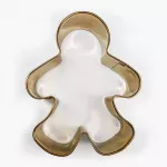 Сет за коледни сладки 3 бр. DUKA LYCKLIG, златист