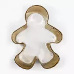 Сет за коледни сладки 3 бр. DUKA LYCKLIG, златист