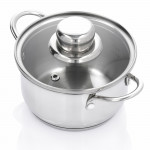 Тенджера мини DUKA SILVER 500 мл., сребрист
