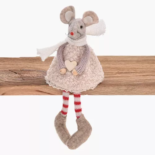 Мишка момиче DUKA LILLIPUT 15 см., бежов