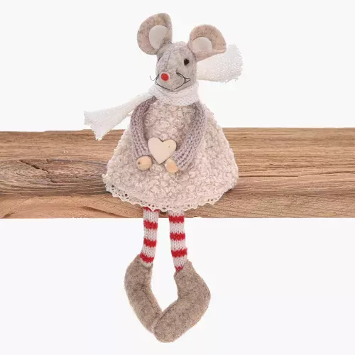 Мишка момиче DUKA LILLIPUT 15 см., бежов