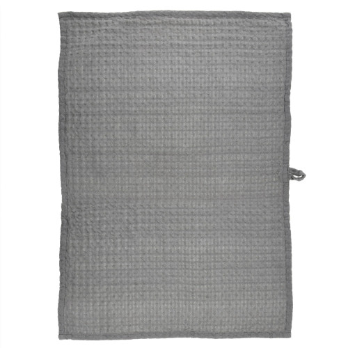 Ścierka kuchenna DUKA VAFFLA 70x50 cm szara bawełniana