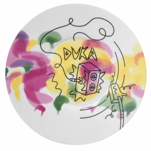Чиния DUKA STREET ART MATHSOMA 16 см., розов