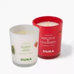Сет ароматни свещи DUKA LYCKLIG MISTLETOE & CRANBERRY, HONEY APPLE