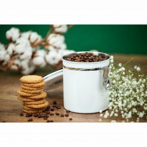 Буркан за кафе DUKA EGIL 500 гр., бял