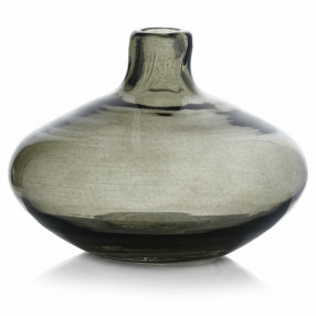 Ваза DUKA GLASS 9.5 см., сив