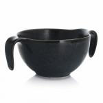 Купа с чиния DUKA TIME DARK 450 мл., черен
