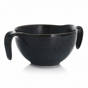 Купа с чиния DUKA TIME DARK 450 мл., черен