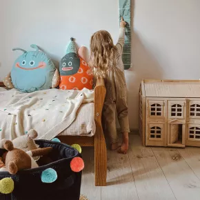 Кошница DUKA MINI 36x34 см, черен