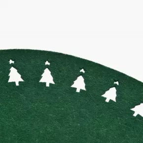 Подложка за хранене DUKA JULKLAP 38 см., зелен