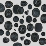 Чиния DUKA TIME DARK 15x13 см., черен