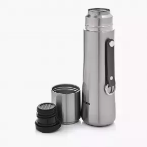 Термос със запарка за чай DUKA RESA 500 мл. сив