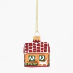 Висулка къща DUKA JULKLAP 5 см.