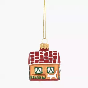 Висулка къща DUKA JULKLAP 5 см.