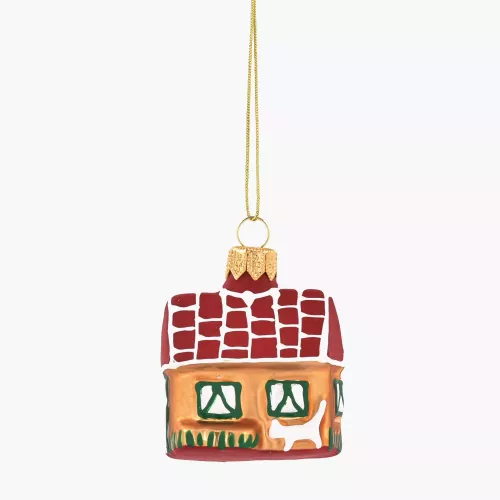 Висулка къща DUKA JULKLAP 5 см.