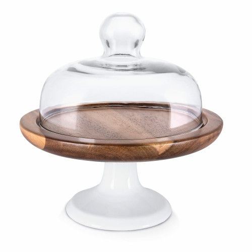 Поставка за сладкиши с капак DUKA ACACIA 20 см.