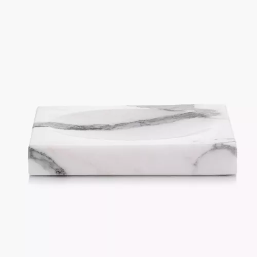 Поставка за сапун DUKA SCANDI SPA 13,5 см., бял