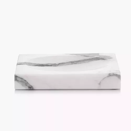 Поставка за сапун DUKA SCANDI SPA 13,5 см., бял