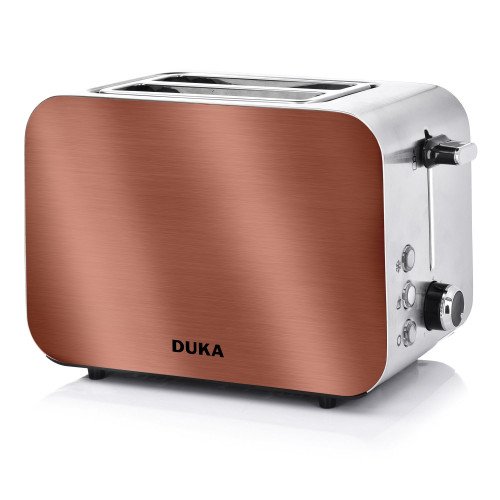 Тостер с две отделения DUKA BOSSE, розово злато