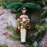 Висулка за окачване лешникотрошачка DUKA FESTLIG 16 см., зелен