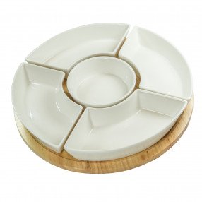 Поднос с комплект купи DUKA WAREWOOD