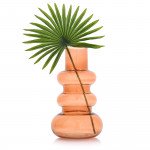 Ваза DUKA GLASS 31 см., оранжев