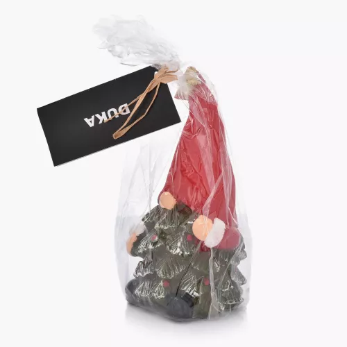 Свещ гном DUKA JULMYS 15 см., червен