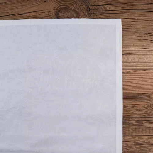 Покривка DUKA SKADI жакард, 180х150 см, бяло