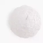 Свещ яйце DUKA FLAMME PASK 15 см., бял