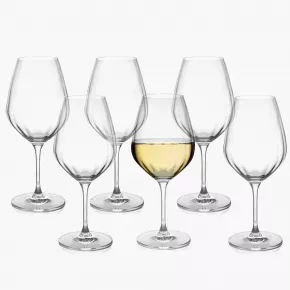 Чаши за вино 6 бр. DUKA PRISM 550 мл.