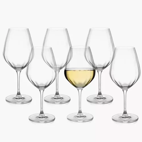 Чаши за вино 6 бр. DUKA PRISM 550 мл.