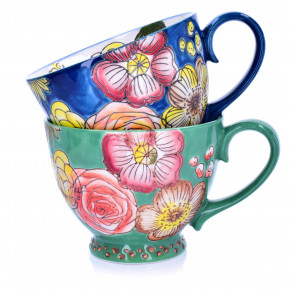 Чаша DUKA FLORIST 400 мл., зелен