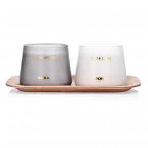 Ароматна свещ DUKA BERG, сив