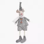 Висулка мишка момче DUKA LILLIPUT 15 см., сив